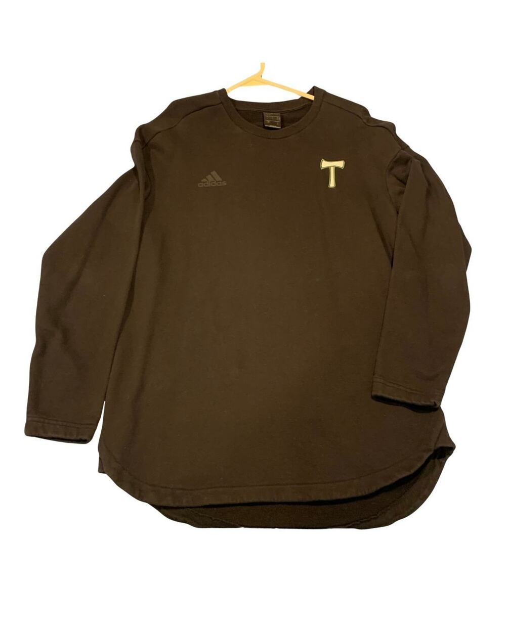 Adidas Mens Portland Timbers Tango Future Crew Shirt Size L Black Heavy Fleece